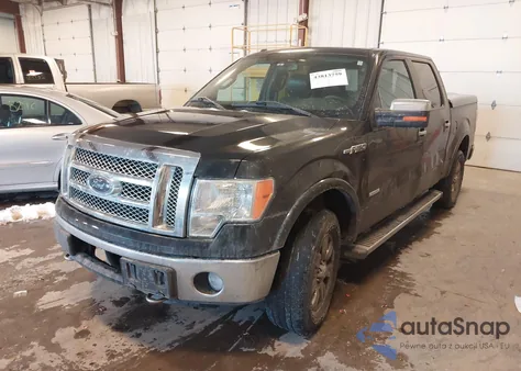 2012 Ford F-150 Lariat из США, поврежденный, VIN 1FTFW1ET4CFC54247